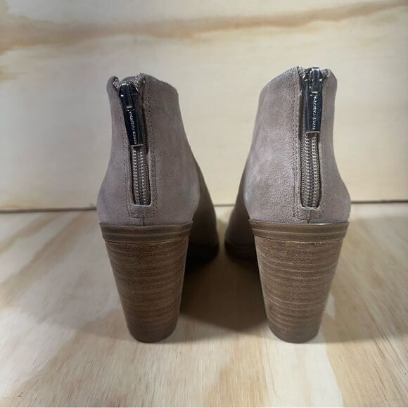 Vince Camuto Ginsel Taupe Ankle Boots Women’s Size 5.5 - Picture 5 of 7